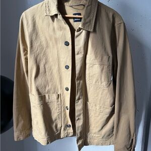 Tan Cotton Chore Jacket